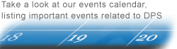 Calendar of events link image